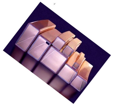 Chine tube conique parabolique multi-conique conique simple de moule conique par double d'en cuivre de modèle de place de revêtement de Ni fournisseur